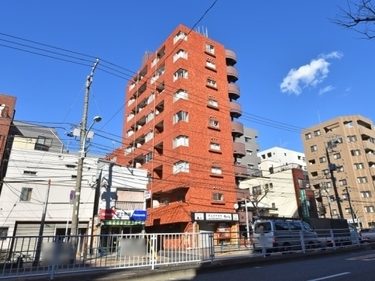 外観:新宿線・大江戸線→( 2路線2駅利用可能 ) 菊川駅より徒歩3分、森下駅より徒歩7分!!